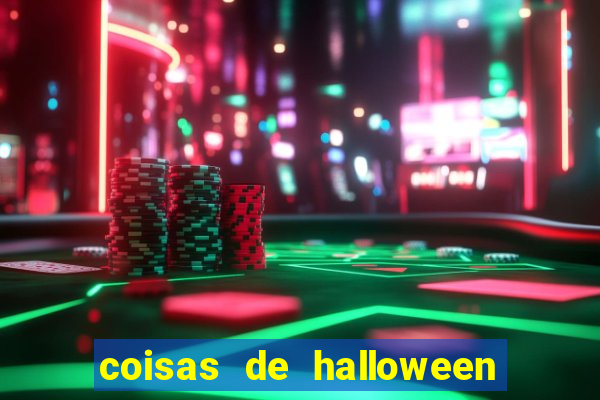 coisas de halloween com f